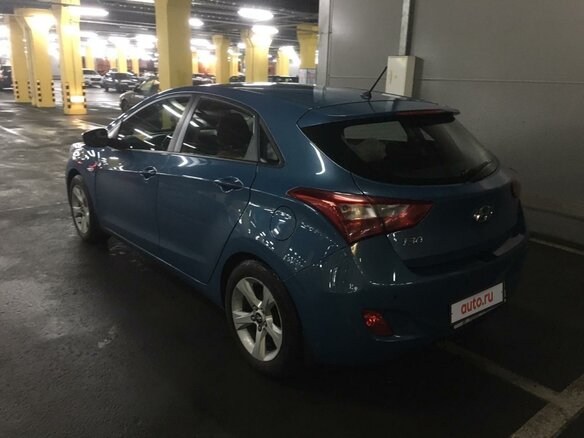2014 Hyundai i30 II, голубой - вид 3