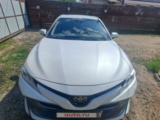 2020 Toyota Camry VIII (XV70), белый, 3500000 рублей, вид 1
