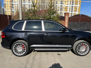 2007 Porsche Cayenne Turbo I Рестайлинг (957), чёрный, 2600000 рублей, вид 2