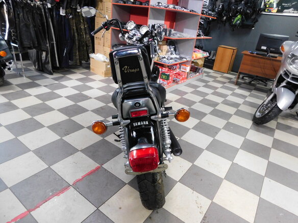 1996 Yamaha XV1100 Virago, чёрный - вид 25