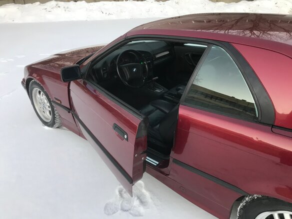 1995 BMW 3 серии 328i III (E36), красный - вид 14