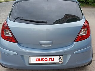 2008 Opel Corsa D, голубой, 630000 рублей, вид 4