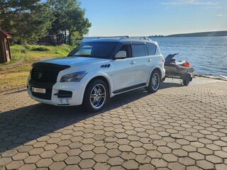 2013 Infiniti QX80 I, белый, 3850000 рублей, вид 2