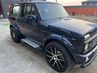 2012 Lada (ВАЗ) 2121 (4x4) I Рестайлинг, синий, 1800000 рублей, вид 2
