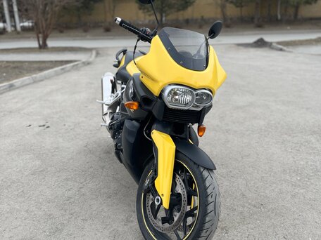 2006 BMW K 1200 R, жёлтый, 600000 рублей, вид 4