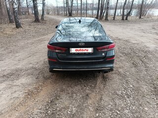 2019 Kia Optima IV Рестайлинг, синий, 1600000 рублей, вид 3