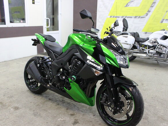 2013 Kawasaki Z 1000, зелёный