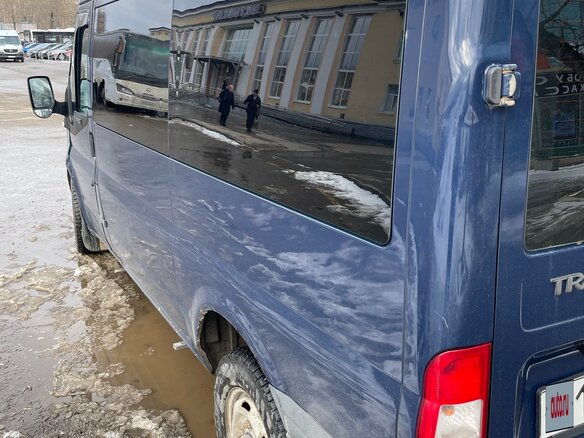 2010 Ford Transit, синий, 1260000 рублей - вид 2
