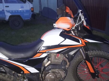 2021 Shineray Adventure 250, чёрный, 125000 рублей, вид 5