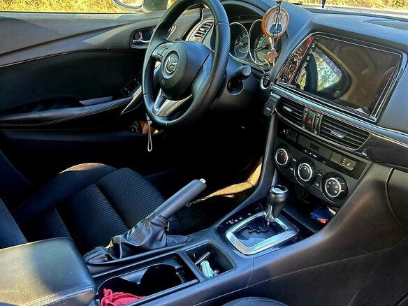2012 Mazda 6 III (GJ), белый, 1400000 рублей - вид 8
