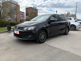 2015 Volkswagen Polo V, чёрный, 946000 рублей, вид 1