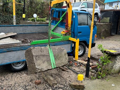 1988 Toyota Toyoace, синий, 950000 рублей, вид 1