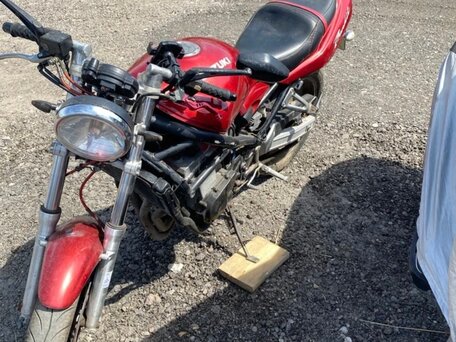 1995 Suzuki Bandit GSF 400, красный, 260000 рублей, вид 2