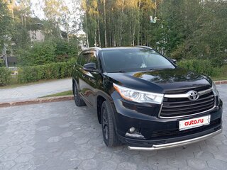 2014 Toyota Highlander III (XU50), чёрный, 2550000 рублей, вид 3