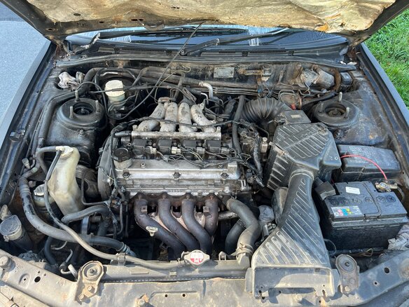 1997 Mitsubishi Legnum, чёрный, 130000 рублей - вид 8