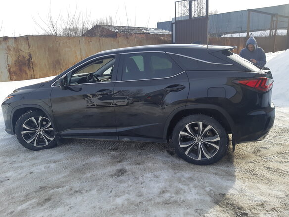 2018 Lexus RX 350 IV, чёрный - вид 9