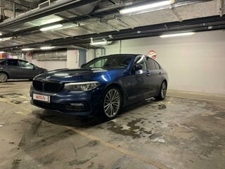 2017 BMW 5 серии 530d xDrive VII (G30/G31/G38), синий, 4800000 рублей, вид 1