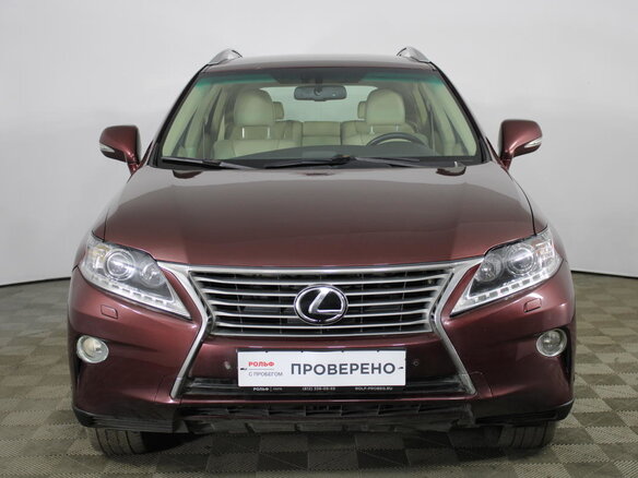 2013 Lexus RX 270 III Рестайлинг, красный - вид 1