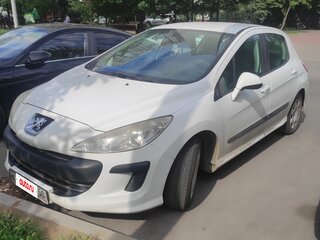 2009 Peugeot 308 I, белый, 450000 рублей, вид 2