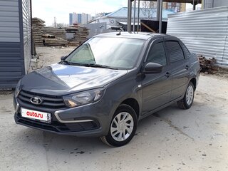 2019 Lada (ВАЗ) Granta I Рестайлинг, серый, 660000 рублей, вид 2