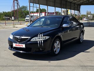 2004 Mazda 6 I (GG), чёрный, 490000 рублей, вид 1