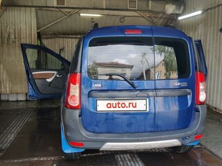 2017 Lada (ВАЗ) Largus Cross I, синий, 670000 рублей, вид 4