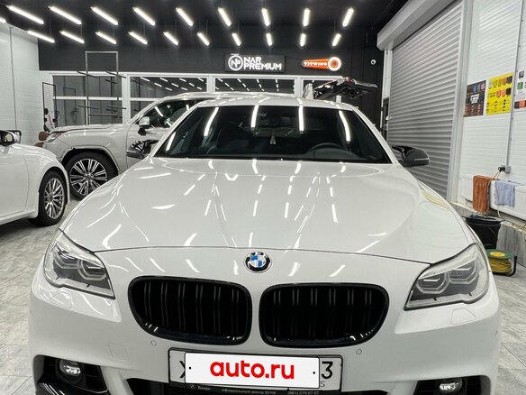 2016 BMW 5 серии 520d VI (F10/F11/F07) Рестайлинг, белый, 2100000 рублей - вид 1