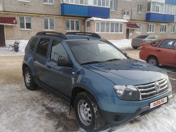 2014 Renault Duster I, голубой - вид 2