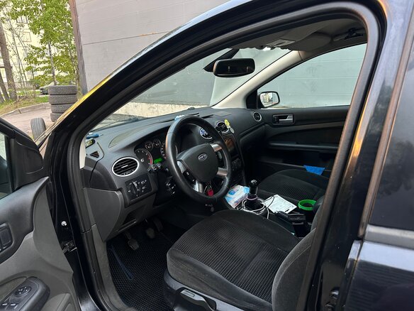 2006 Ford Focus II, чёрный, 450000 рублей - вид 7