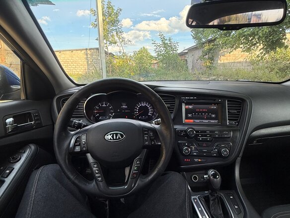 2011 Kia Optima III, голубой, 1200000 рублей - вид 10