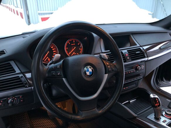 2010 BMW X6 40d I (E71), чёрный - вид 16