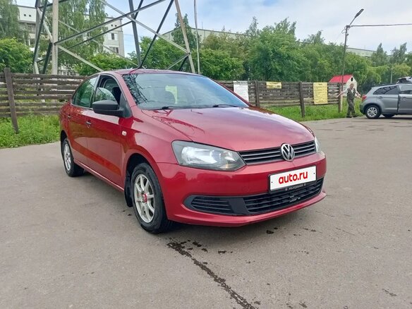 2012 Volkswagen Polo V, красный, 770000 рублей - вид 6