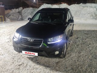 2010 Hyundai Santa Fe II Рестайлинг, чёрный, 850000 рублей, вид 2