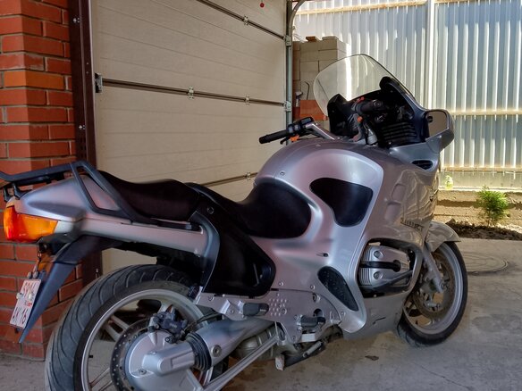 2004 BMW R 1150 RT, серебристый, 400000 рублей
