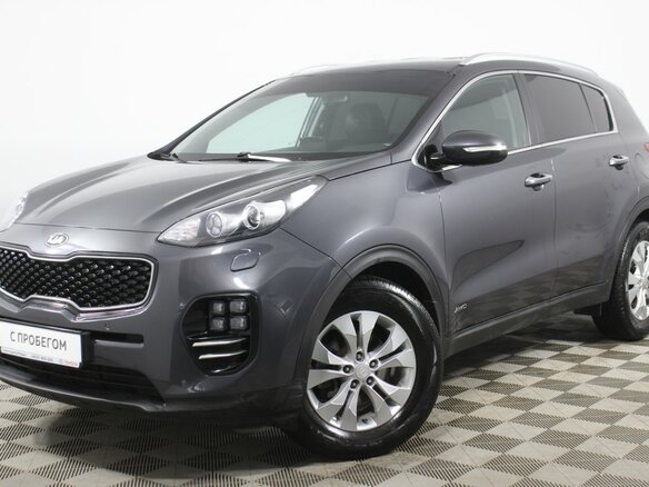 2017 Kia Sportage IV, серый