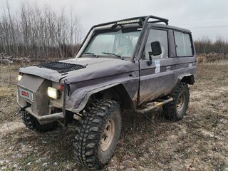 1987 Toyota Land Cruiser Prado 70 Series, фиолетовый, 1000000 рублей, вид 1