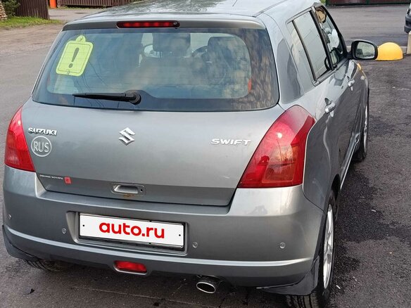 2007 Suzuki Swift AMT III, серый, 495000 рублей - вид 4
