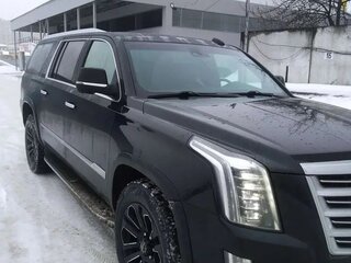2015 Cadillac Escalade ESV IV, чёрный, 3200000 рублей, вид 3