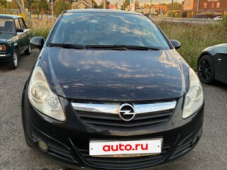 2008 Opel Corsa D, чёрный, 430000 рублей, вид 3