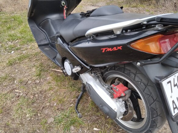 2006 Yamaha TMAX, чёрный, 360000 рублей - вид 2