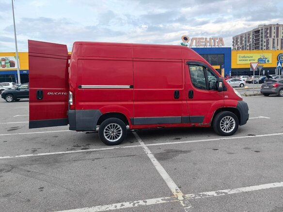 2012 Fiat Professional Ducato, красный - вид 4