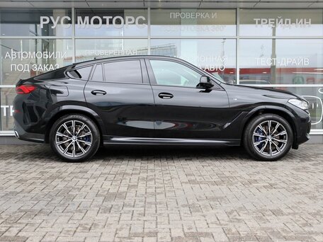 2021 BMW X6 30d III (G06), чёрный, 7350000 рублей, вид 5