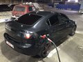 2008 Mazda 3 II (BL), чёрный - вид 1