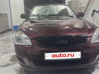 2013 Lada (ВАЗ) Priora I Рестайлинг, пурпурный, 399999 рублей, вид 4