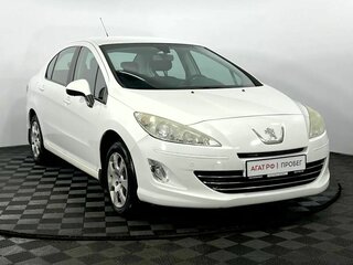 2013 Peugeot 408 I, белый, 480000 рублей, вид 4
