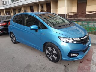 2018 Honda Fit III Рестайлинг, голубой, 1450000 рублей, вид 3