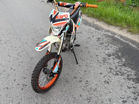 2019 Kayo Basic K125, оранжевый, 65000 рублей, вид 4