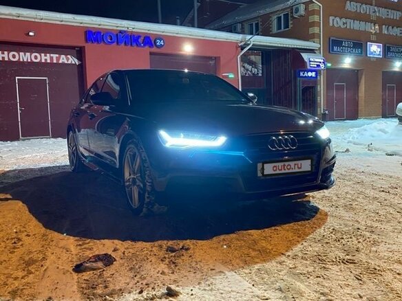 2017 Audi A6 IV (C7) Рестайлинг, серый - вид 6