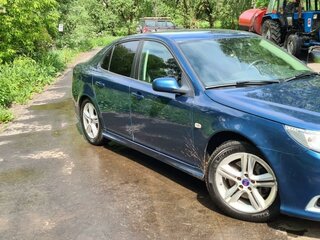 2009 Saab 9-3 II Рестайлинг, синий, 1900000 рублей, вид 2