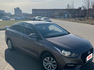2018 Hyundai Solaris II, коричневый, 1000000 рублей, вид 1
